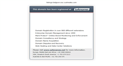 Desktop Screenshot of listings-belgium.eur.cushwake.com